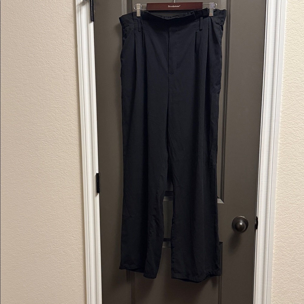 a new day Black High-Waisted Trousers